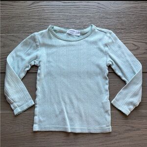 Minnow Light Green Long Sleeve Tee